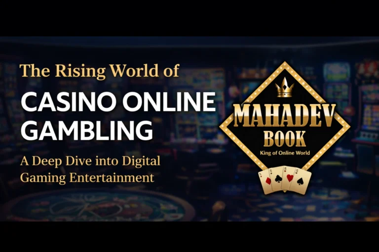 The Rising World of Casino Online Gambling: A Deep Dive into Digital Gaming Entertainment
